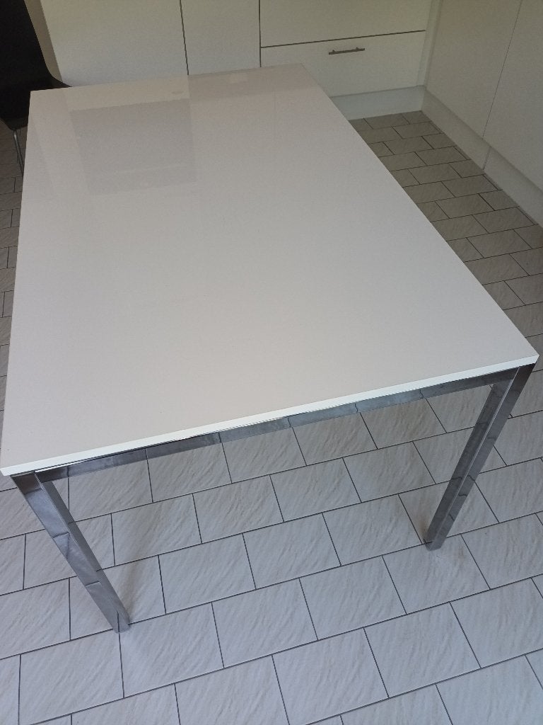 table (de cuisine), Eigentijds - modern, Cinq personnes ou plus, Synthétique, Enlèvement