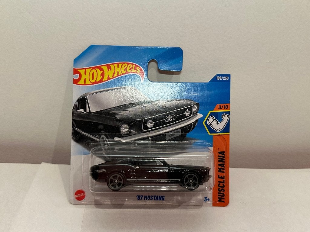 Hot Wheels '67 Ford Mustang Fastback, Ophalen of Verzenden, Nieuw, Auto