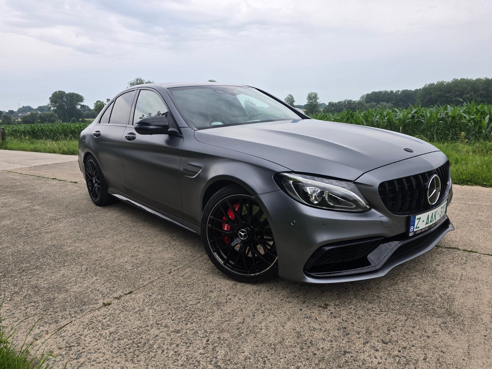 Mercedes-Benz C63 V8 BITURBO reeds blanco gvv!!!, Autos, Mercedes-Benz, Entreprise, Achat, Classe C, Affichage tête haute, Volant multifonction