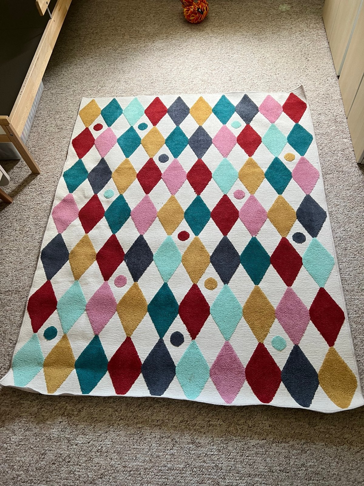 Tapis enfant ikea 130x160cm, Enlèvement, Comme neuf