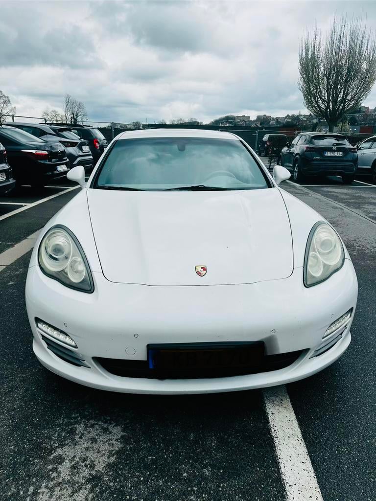 PORSCHE PANAMERA 4 3.6 V6 - 300 CH - AUTOMATIQUE, Auto's, Porsche, Automaat, USB, Wit, Leder