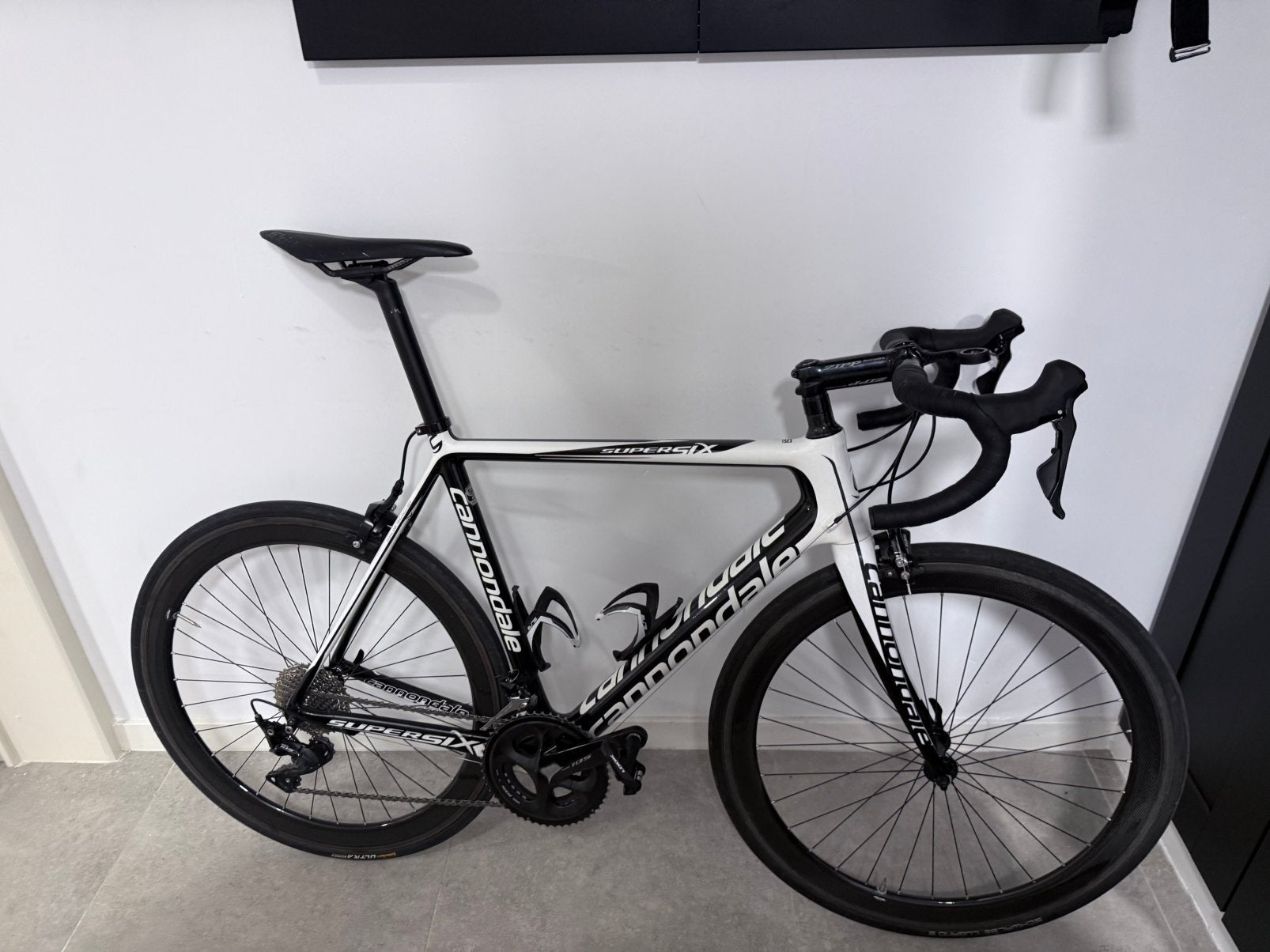 Cannondale SuperSix Carbon Racefiets (56); Shimano 105, Enlèvement, Utilisé, Carbone, Hommes