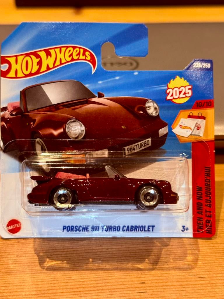 Hot Wheels Porsche 911 Turbo Cabriolet, Enlèvement ou Envoi, Neuf