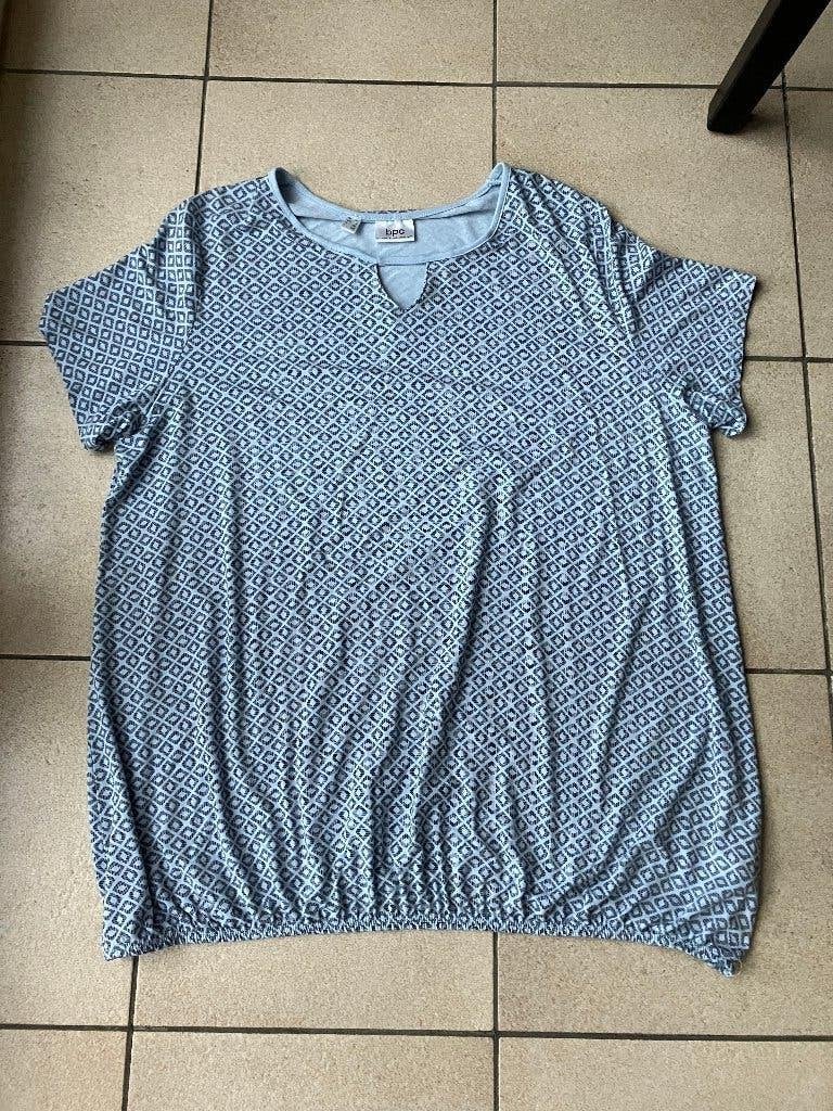 Leuk geruit T shirt - maat 50 / 52, Kleding | Dames, Grote Maten, Ophalen of Verzenden, Zo goed als nieuw, Shirt of Top
