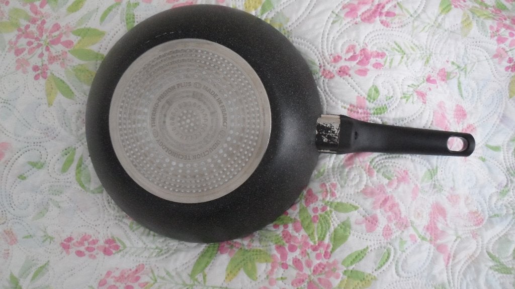 POÊLE WOK 28 CM TEFAL, Ophalen, Keramische plaat, Wok, Nieuw