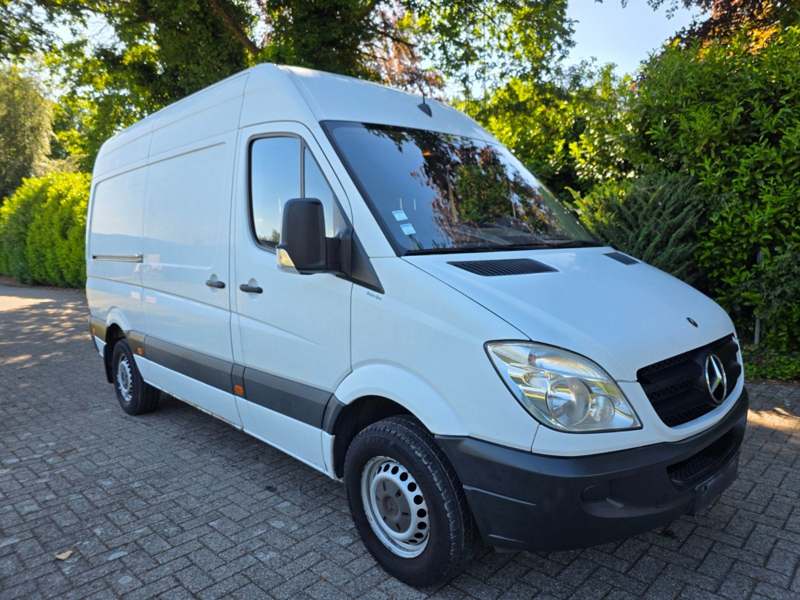 Mercedes Sprinter 316 cdi / trekhaak 3.5 ton, Euro 5, Zwart, Wit, Bedrijf
