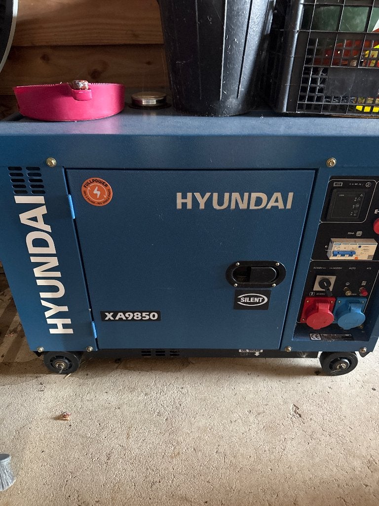 Groupe Électrogène Hyundai, Neuf, Enlèvement ou Envoi, Démarrage électrique, Moins de 5 kVA