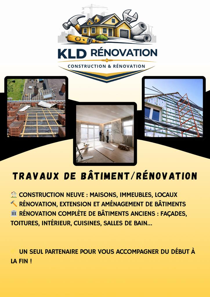 Construction et rénovation à Charleroi/alentours et Bruxelle