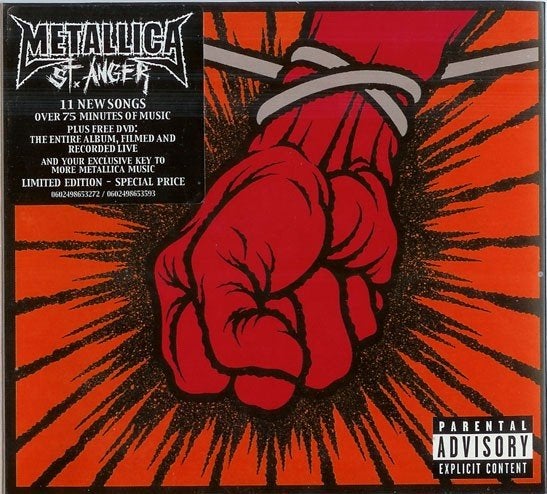CD-DVD Metallica,St anger, limited edition, digipack., Ophalen of Verzenden