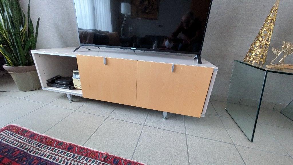 Meuble TV design, Métal, 25 à 50 cm, Moins de 100 cm, Comme neuf