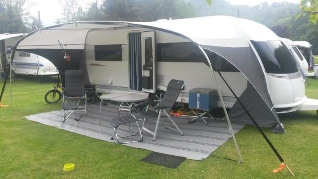 Caravan panorama luifel Doréma Mondial, Ophalen, Zo goed als nieuw, Ten Cate All Season 240g/m2, Thule