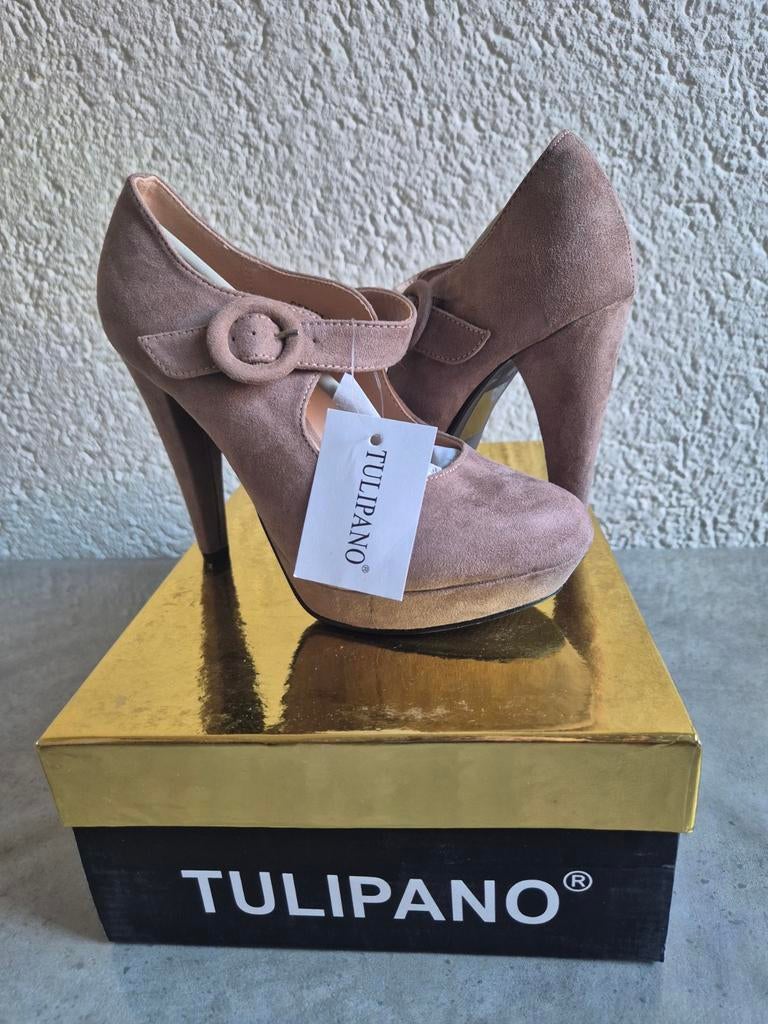Hakken Tulipano met bandje - STUNT € 5,-, Vêtements | Femmes, Chaussures, Neuf, Autres couleurs, Chaussures à haut talons, Enlèvement