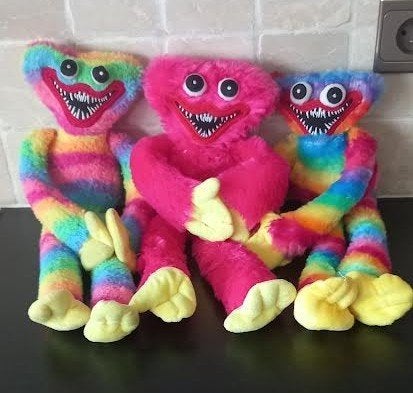 Knuffel Huggy wuggy Poppy Playtime monster, Enlèvement ou Envoi, Comme neuf