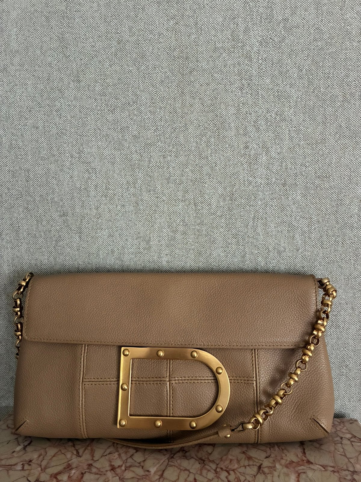 Delvaux Le Charles, Ophalen of Verzenden, Zo goed als nieuw, Schoudertasje
