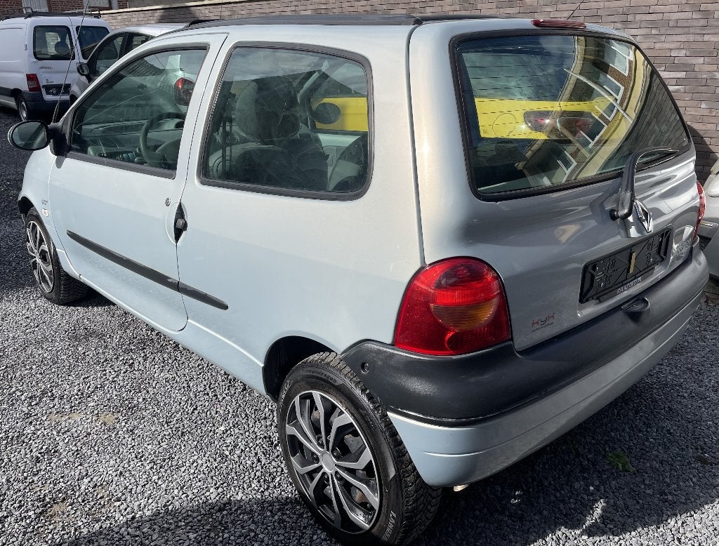 RENAULT TWINGO 02/2005 1.2 Ess TOIT PANO EURO 4 OK LEZ, Autos, Renault, Argent ou Gris, Rétroviseurs électriques, Entreprise, Boîte manuelle