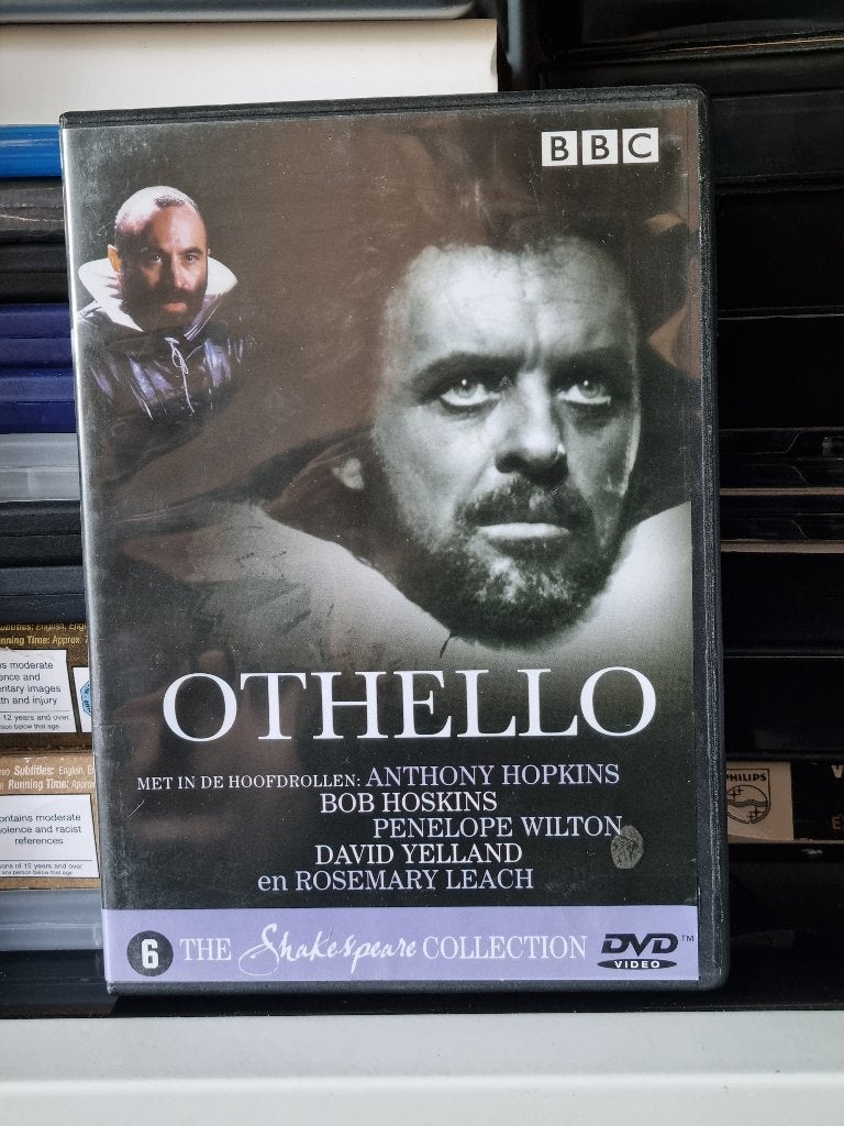 Othello, Anthony Hopkins, Bob Hoskins, Penelope Wilton, Ophalen of Verzenden