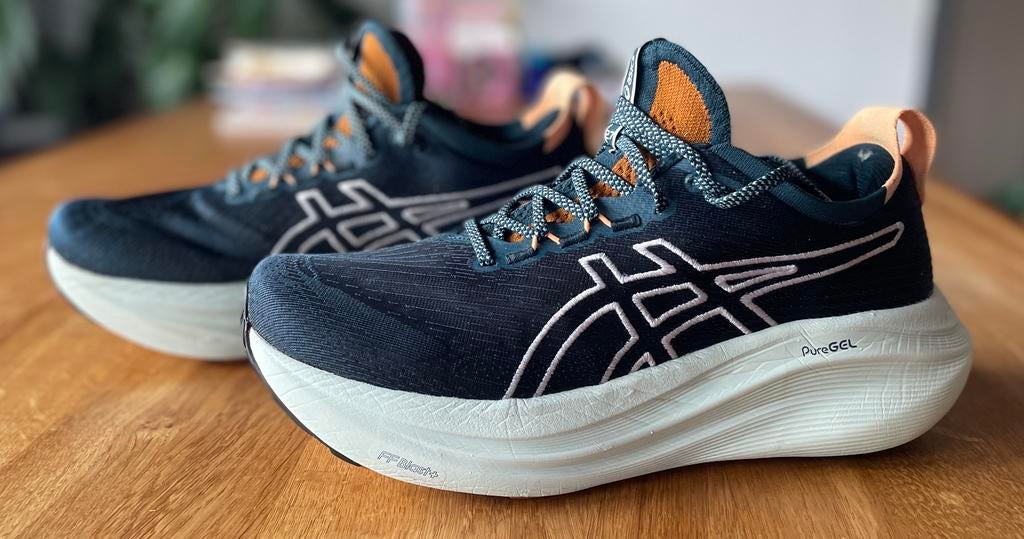 Asics Gel Nimbus 27 TR - 42.5 (27cm), Sport en Fitness, Loopsport en Atletiek, Gebruikt, Hardloopschoenen, Ophalen of Verzenden