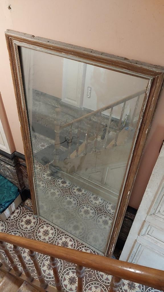 Grand Miroir, Maison & Meubles, Enlèvement, Utilisé, 125 cm ou plus, 200 cm ou plus