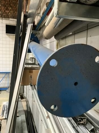 poteau de support de pied en métal, Bricolage & Construction, Enlèvement, Neuf