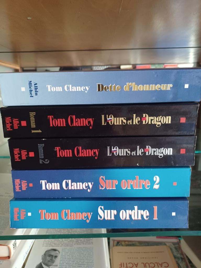 TOM CLANCY SUR ORDRE L'OURS DE DRAGON DETTE D'HONNEUR, Boeken, Ophalen of Verzenden