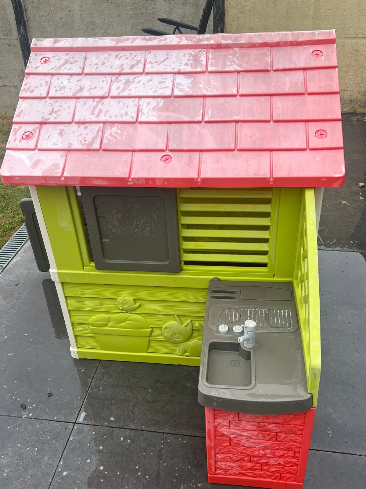 Smoby huis, Kinderen en Baby's, Ophalen, Gebruikt, Plastic