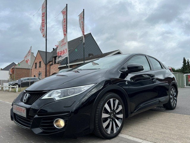 HONDA CIVIC 1.6i DTEC Elegance Navi, Voorwielaandrijving, Dealer onderhouden, Stof, 4 cilinders