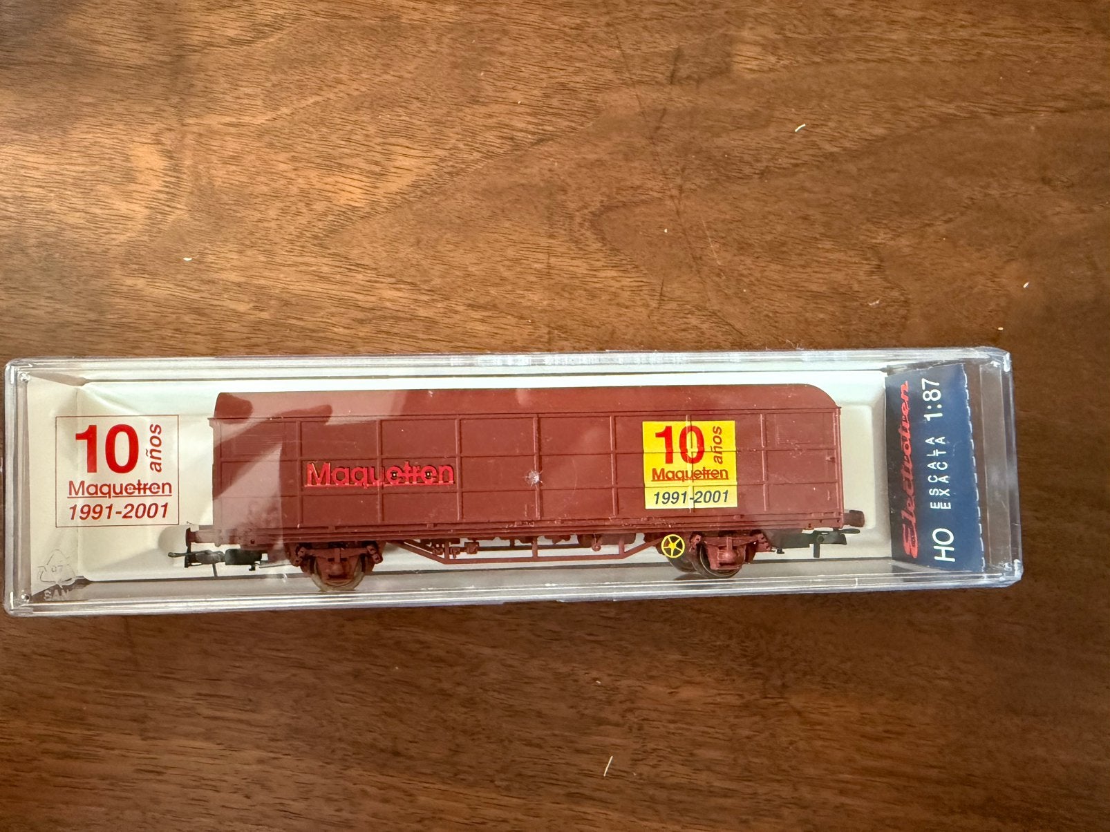 Electrotren 1758K - Wagon 10 Ans Maquetren 1/87 HO, Enlèvement ou Envoi, Comme neuf, Wagon