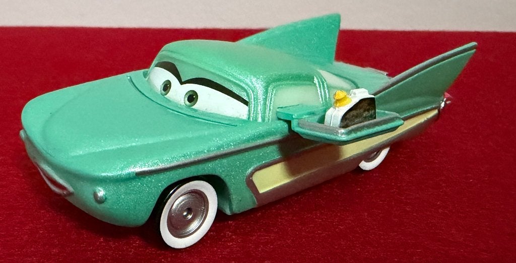 DISNEY CARS Flo Server Diecast 1:55, Ophalen of Verzenden, Nieuw, Auto