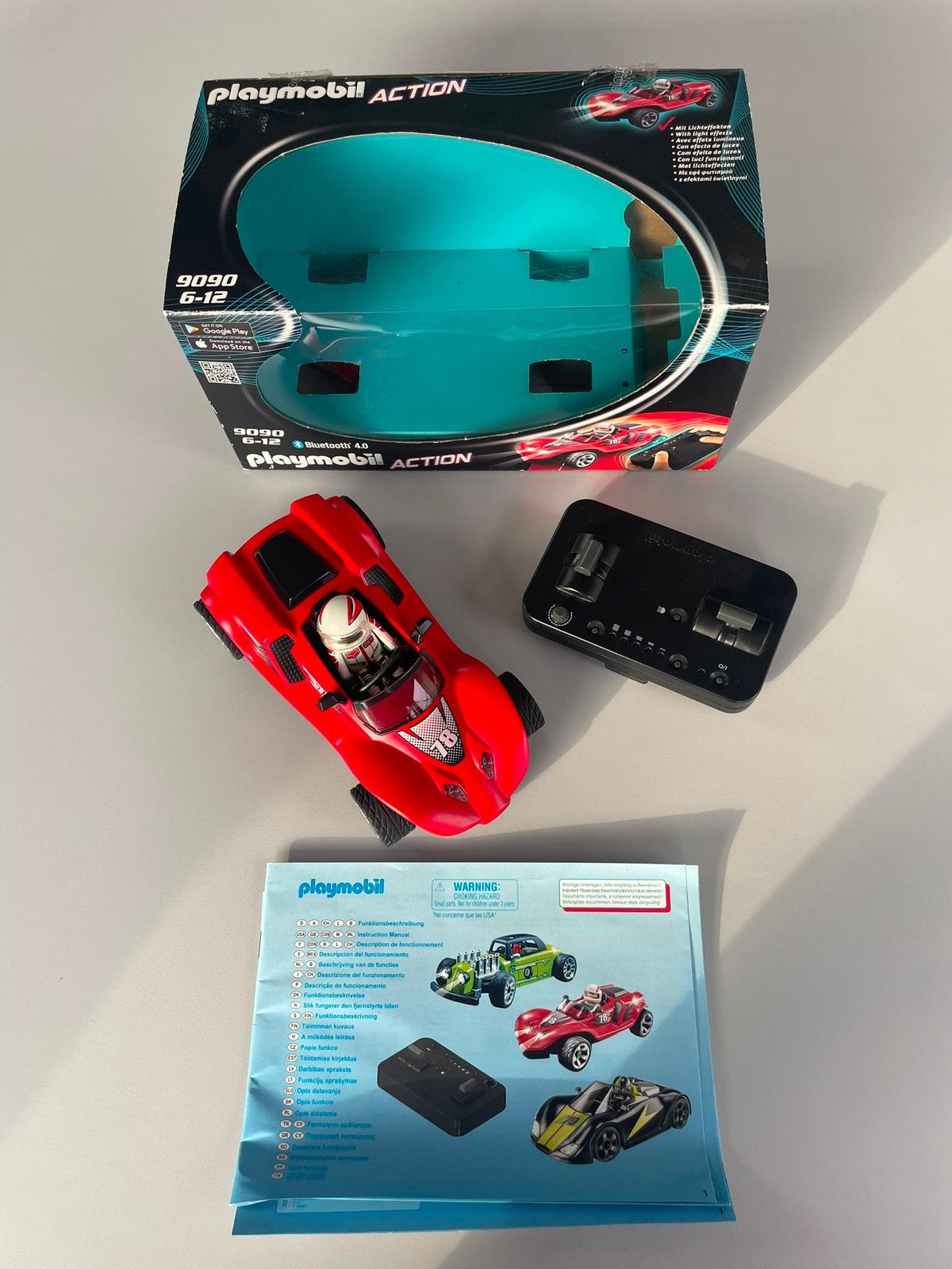 RC Auto Playmobil Action 9090 RC Racer, Enlèvement ou Envoi, Comme neuf, Télécommande