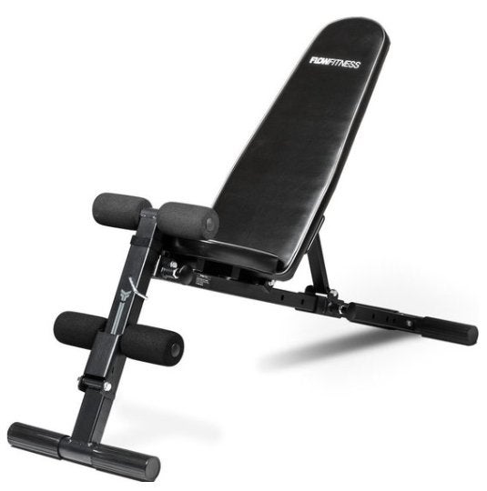 Flow Fitness SMB50 fitnessbank, Sport en Fitness, Fitnessmaterialen, Ophalen, Zo goed als nieuw, Fitnessbank