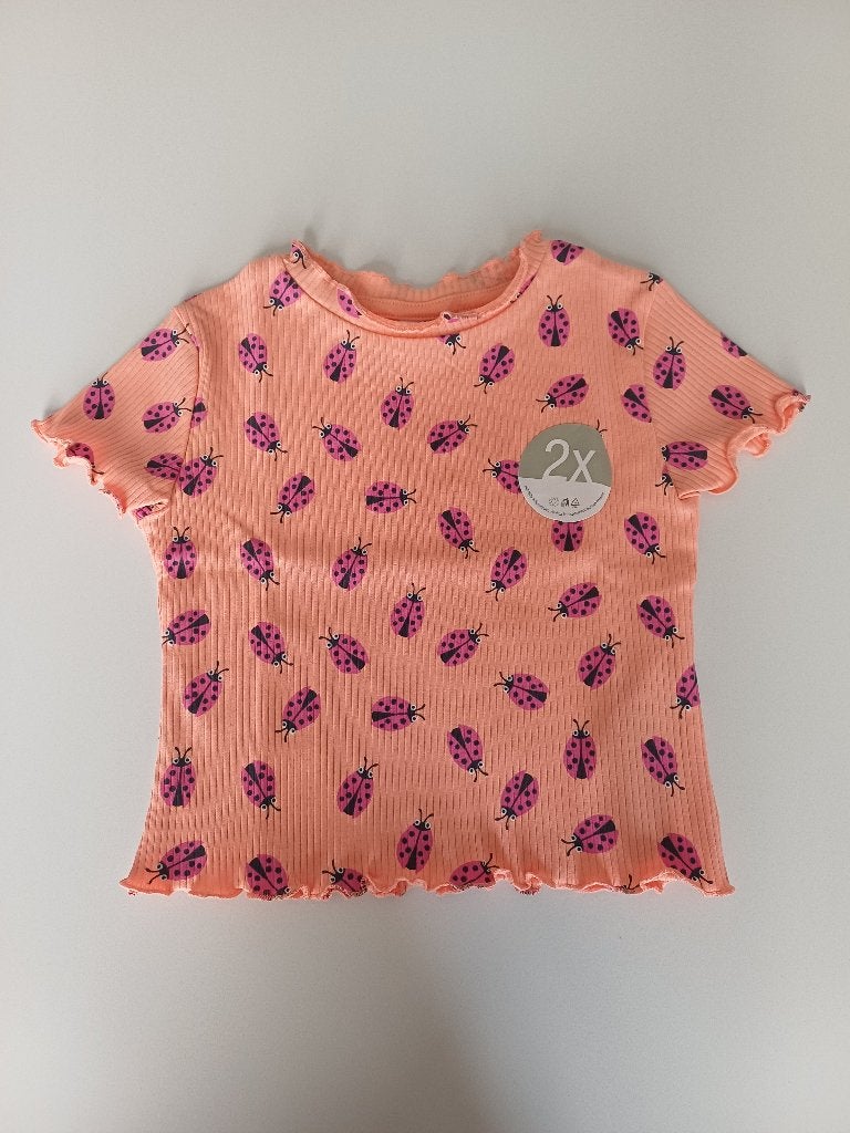 NIEUW T-shirt 'lieveheersbeestjes' maat 92 Kiki&Koko, Meisje, Nieuw, Ophalen of Verzenden, Kiki&Koko