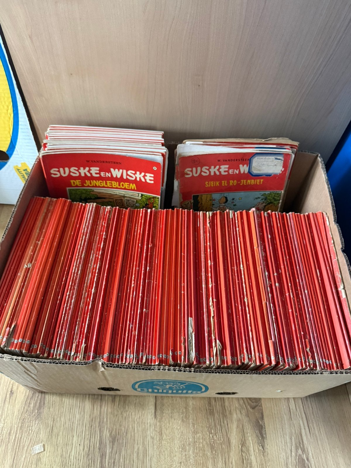 Suske en wiske oude strips ongeveer  130 stuks, Ophalen, Zo goed als nieuw