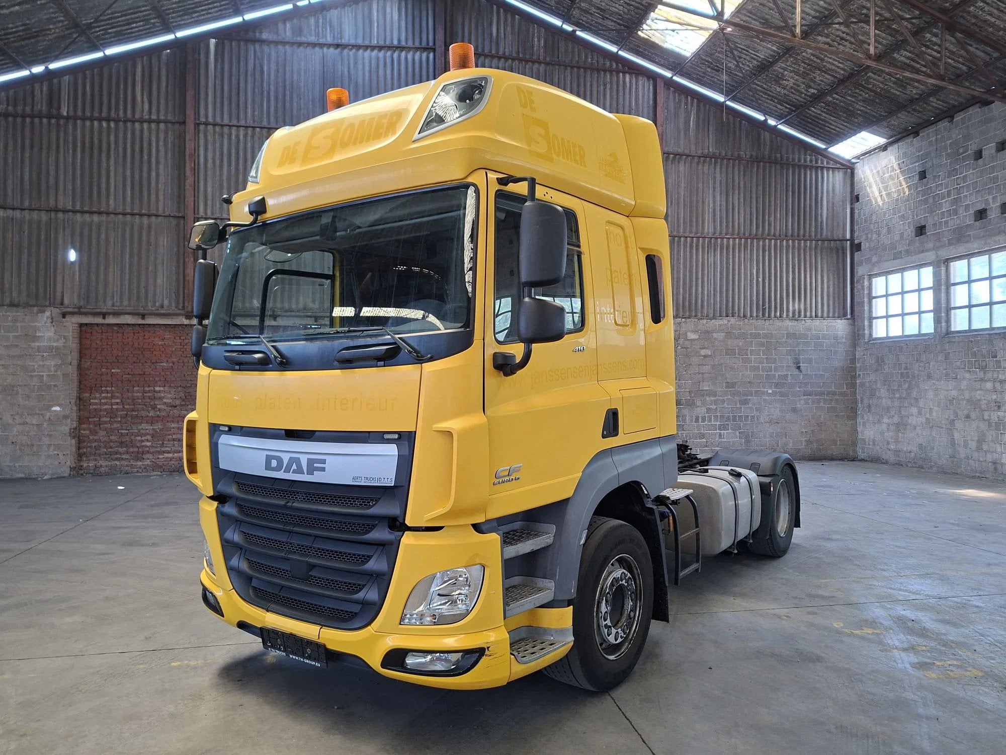 DAF CF 410 (bj 2014), Auto's, Vrachtwagens, Automaat, Achterwielaandrijving, Euro 6, Bedrijf