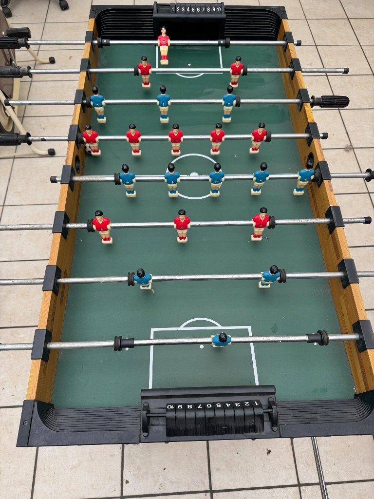 Voetbaltafel, Ophalen, Gebruikt