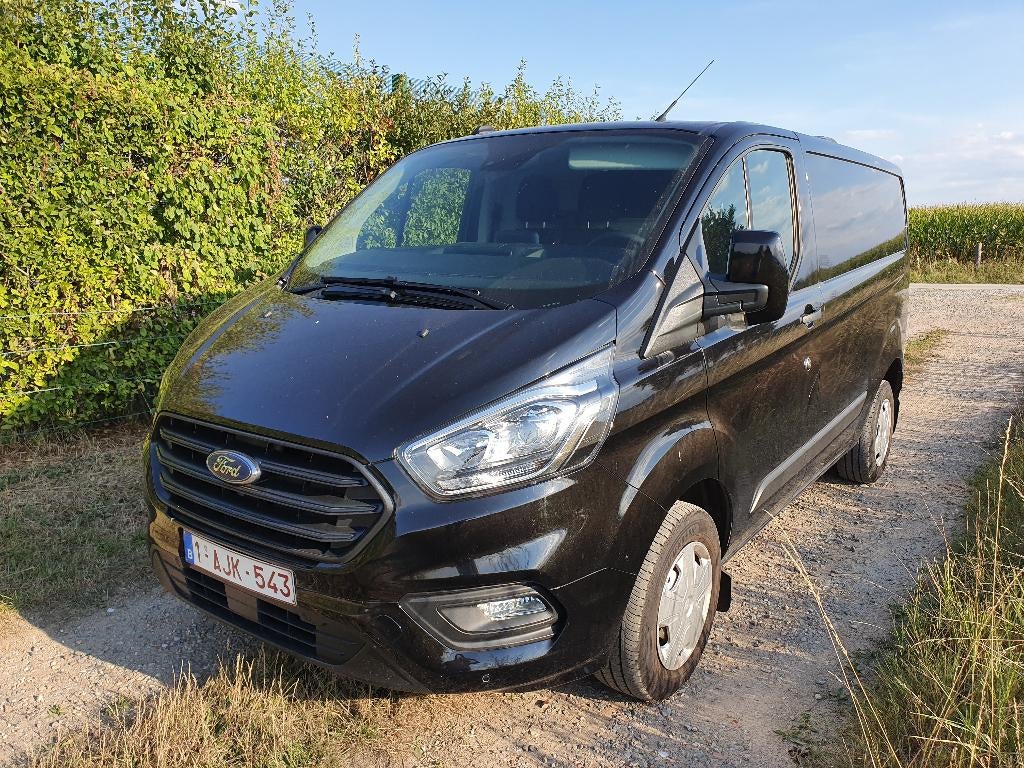Ford Transit Custom camperbus, 3 places, Noir, 96 kW, Diesel