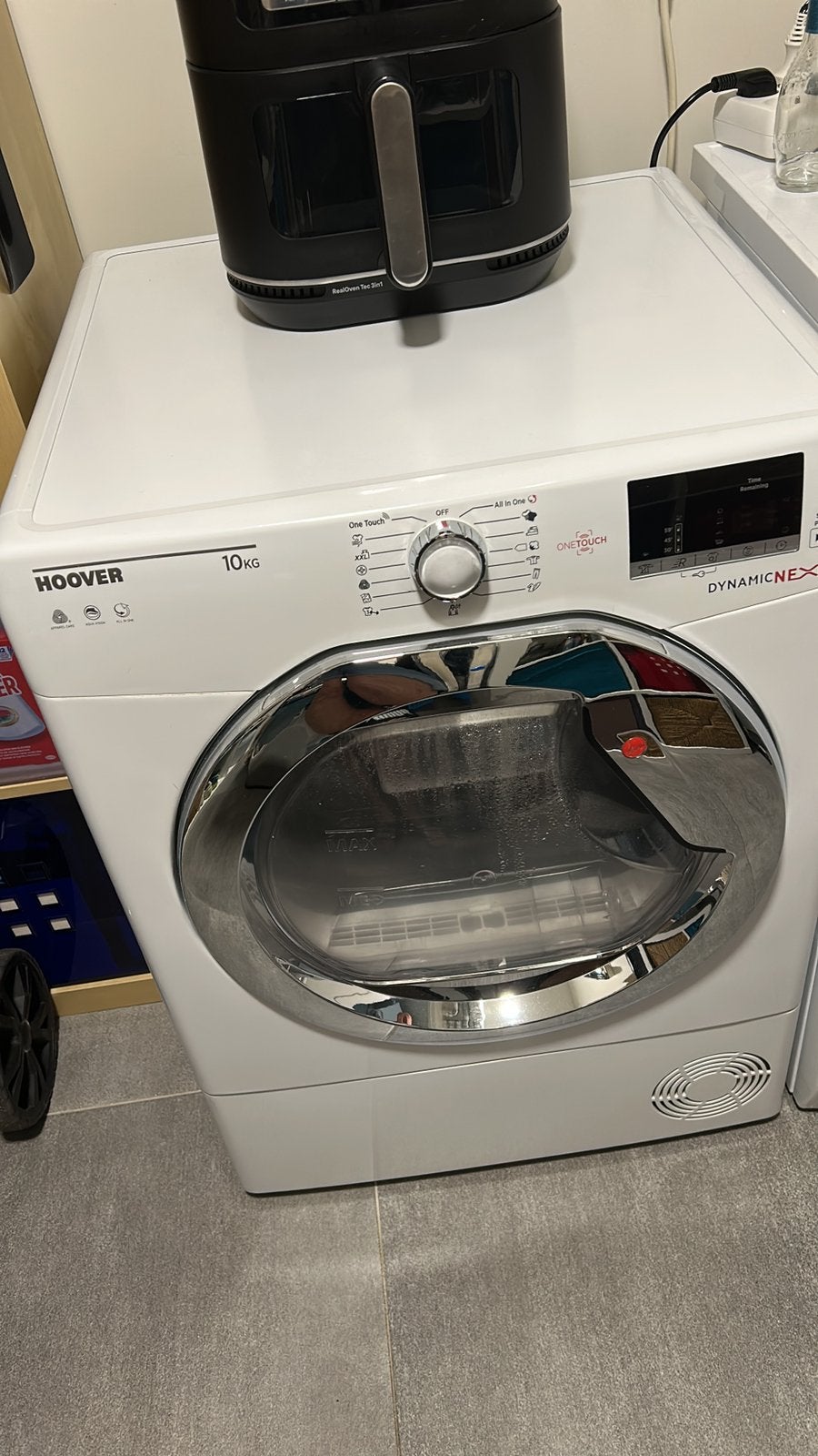 Droogkast hoover 10kg te koop, Ophalen, Wolprogramma, Gebruikt, 8 tot 10 kg