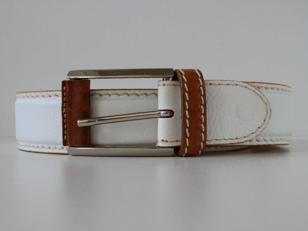 Ceinture Canali, Cuir véritable, Enlèvement ou Envoi, 95 à 105 cm, Autres couleurs