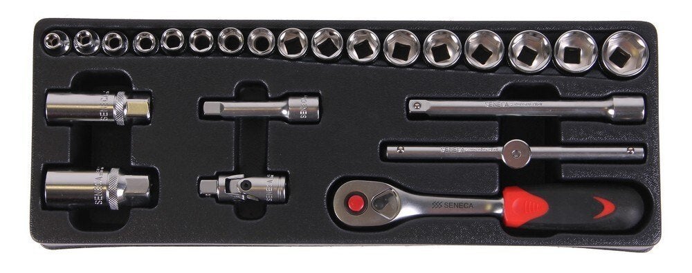 Doppendoos 3/8" 24 delig, Verzenden