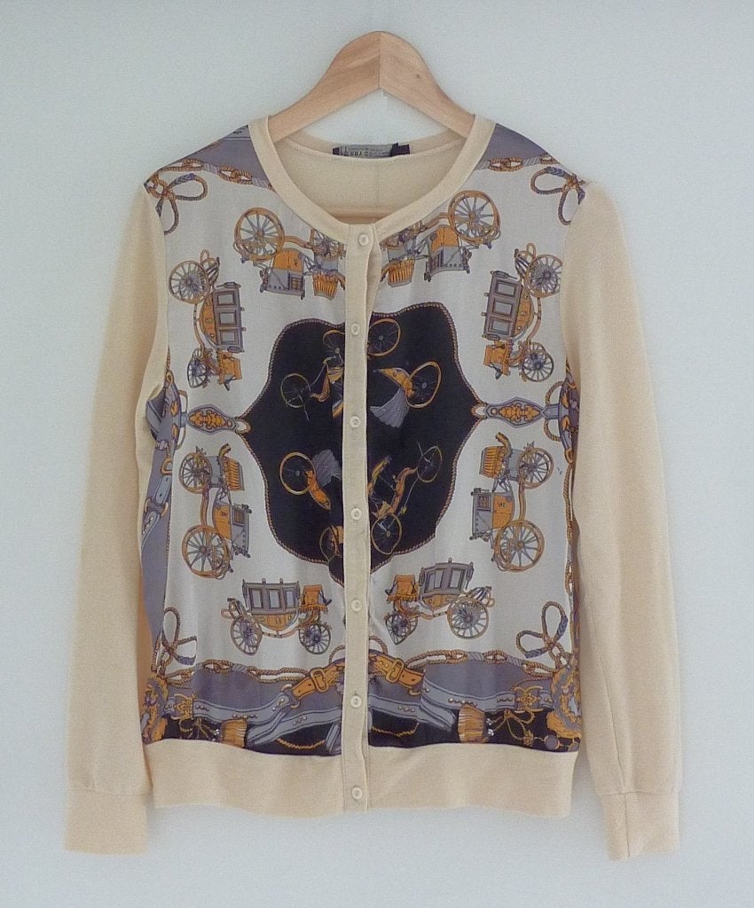 Paarden koets blouse Cherry Couture Made from Art for you, Neuf, Taille 38/40 (M), Enlèvement ou Envoi, Cherry Couture