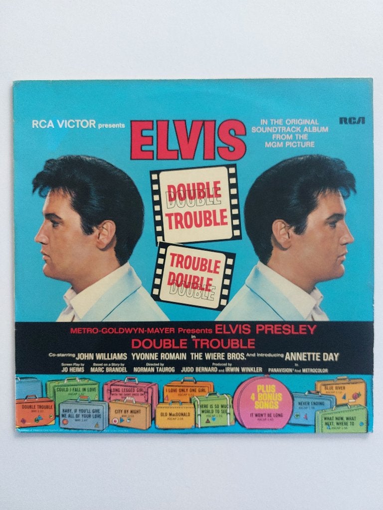 Elvis Presley - Double Trouble (1967), Enlèvement ou Envoi, Rock 'n' roll, Comme neuf, Pochette photo