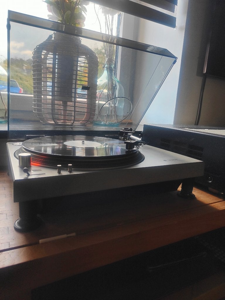 Technics SL1200MK1 Denon DL cartridgedraaitafel, Audio, Tv en Foto, Ophalen, Pitch-regelaar, Zo goed als nieuw, Platenspeler