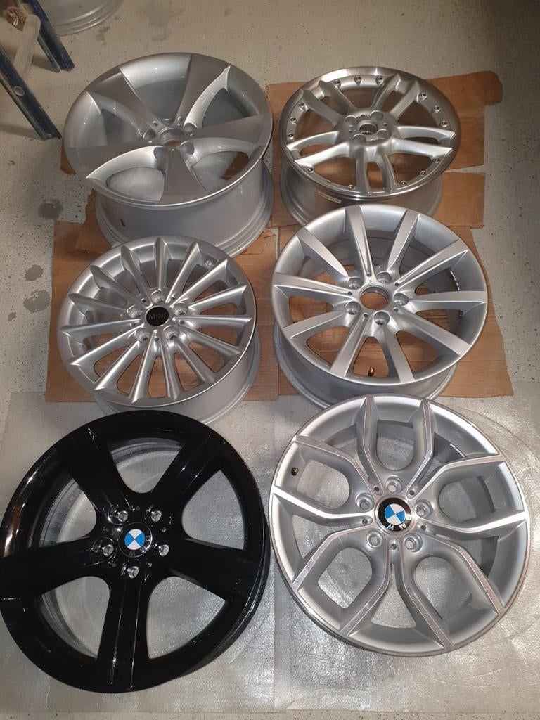 6 jantes différentes origine BMW et Mini 20" 18" 17", Enlèvement, Neuf, Mini