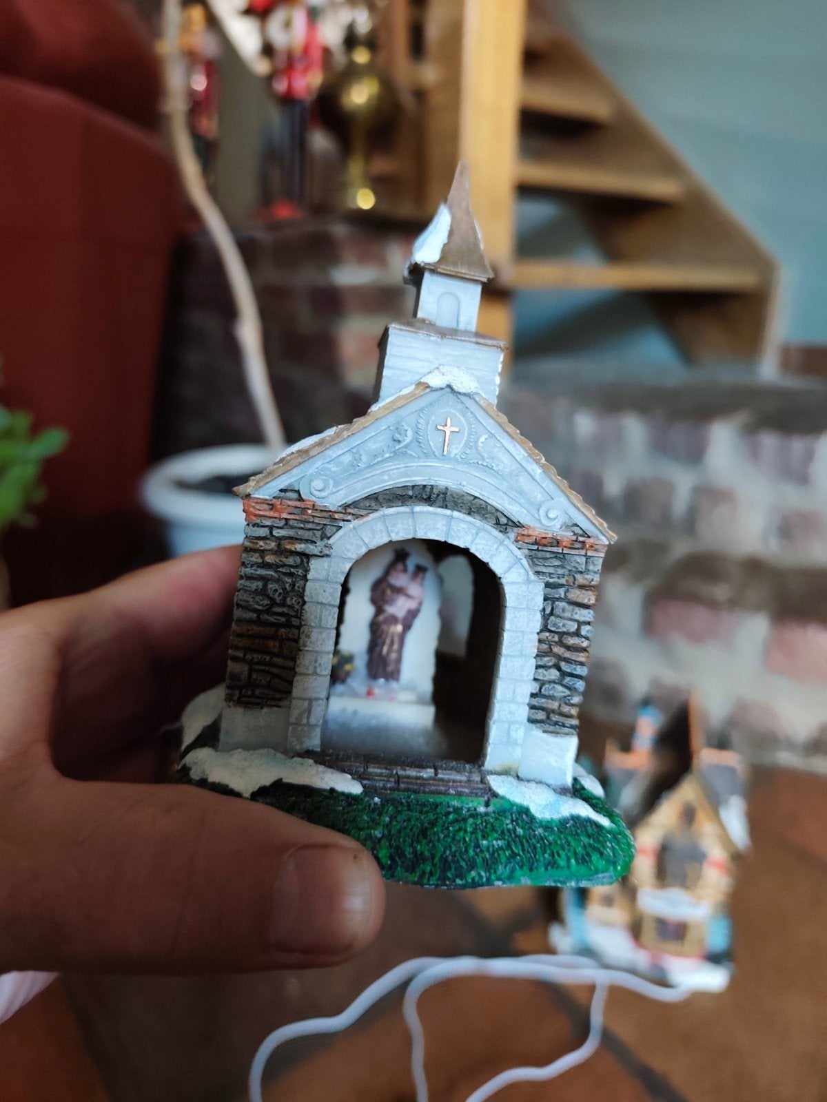 chapelle village de Noël lemax, Enlèvement ou Envoi