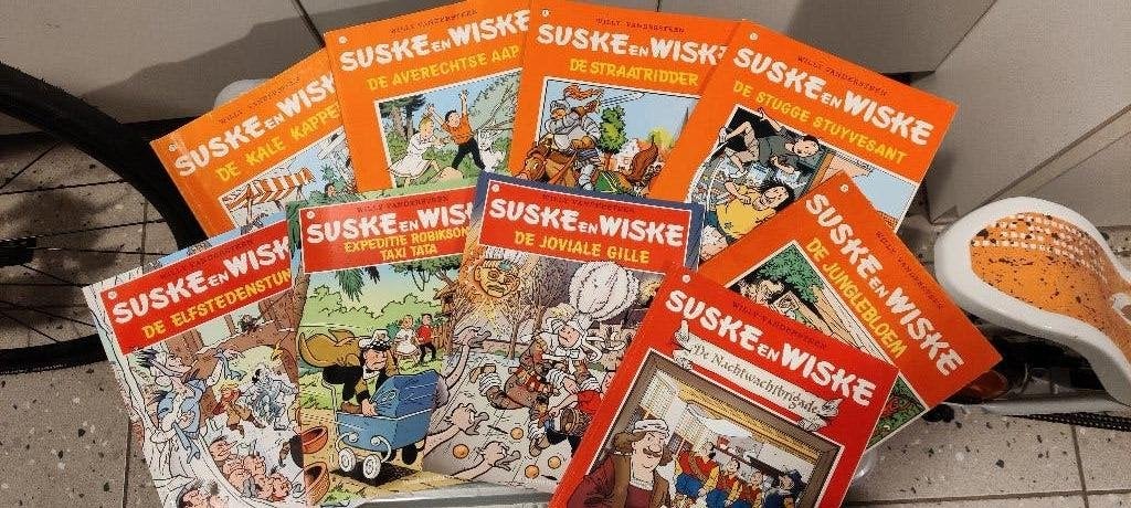 Suske en Wiske - heel wat verschillende nummers, Boeken, Stripverhalen, Willy Vandersteen, Meerdere stripboeken, Ophalen, Gelezen