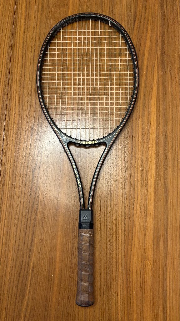 Vintage Pro Kennex Black Ace 98 Tennisracket - Midsize, Overige merken, Gebruikt, Ophalen of Verzenden, Racket