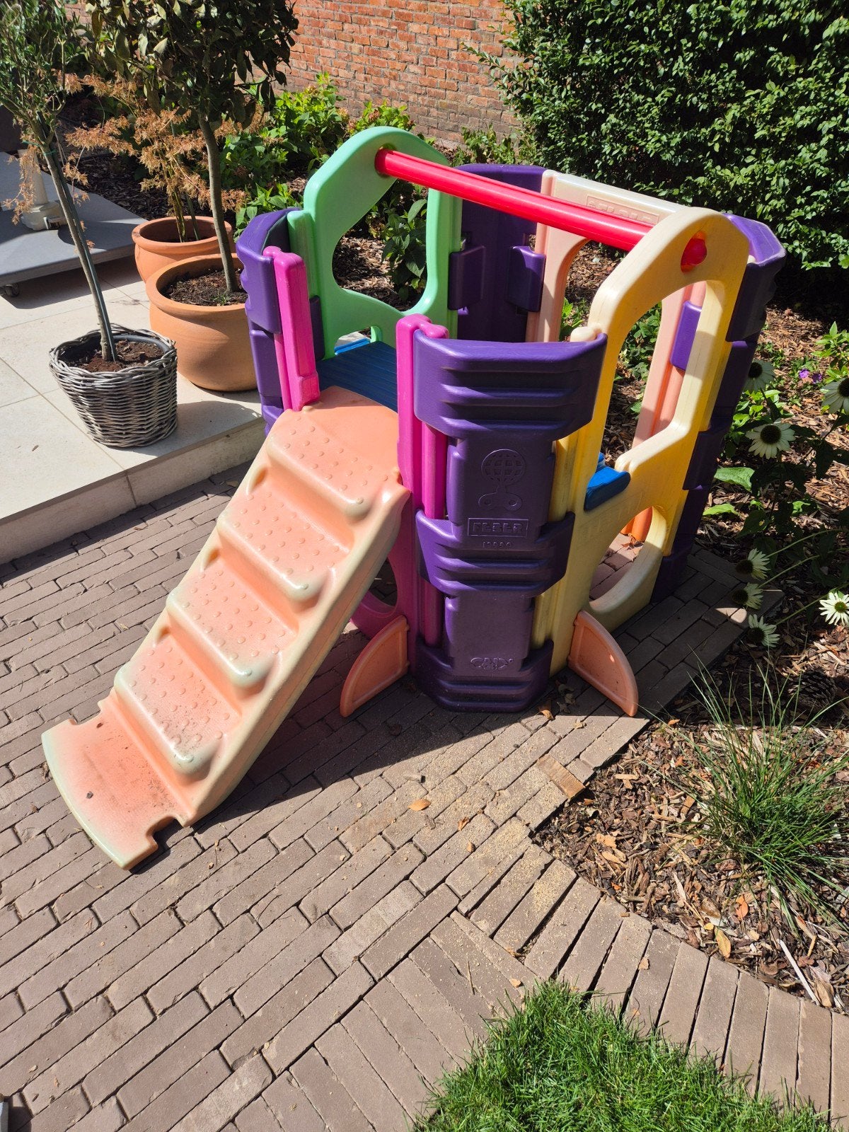 Speeltoren, Kinderen en Baby's, Speelgoed | Buiten | Speeltoestellen, Ophalen, Glijbaan