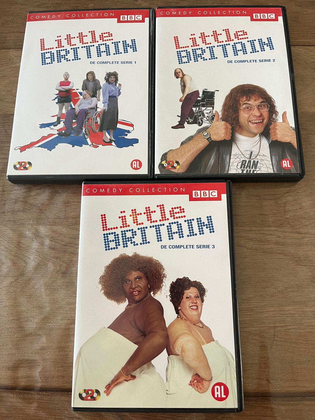 Little Britain – Complete Serie 1,2,3 BBC Comedy Collection, CD & DVD, Enlèvement ou Envoi, Anglais, Comédie britannique, Néerlandais