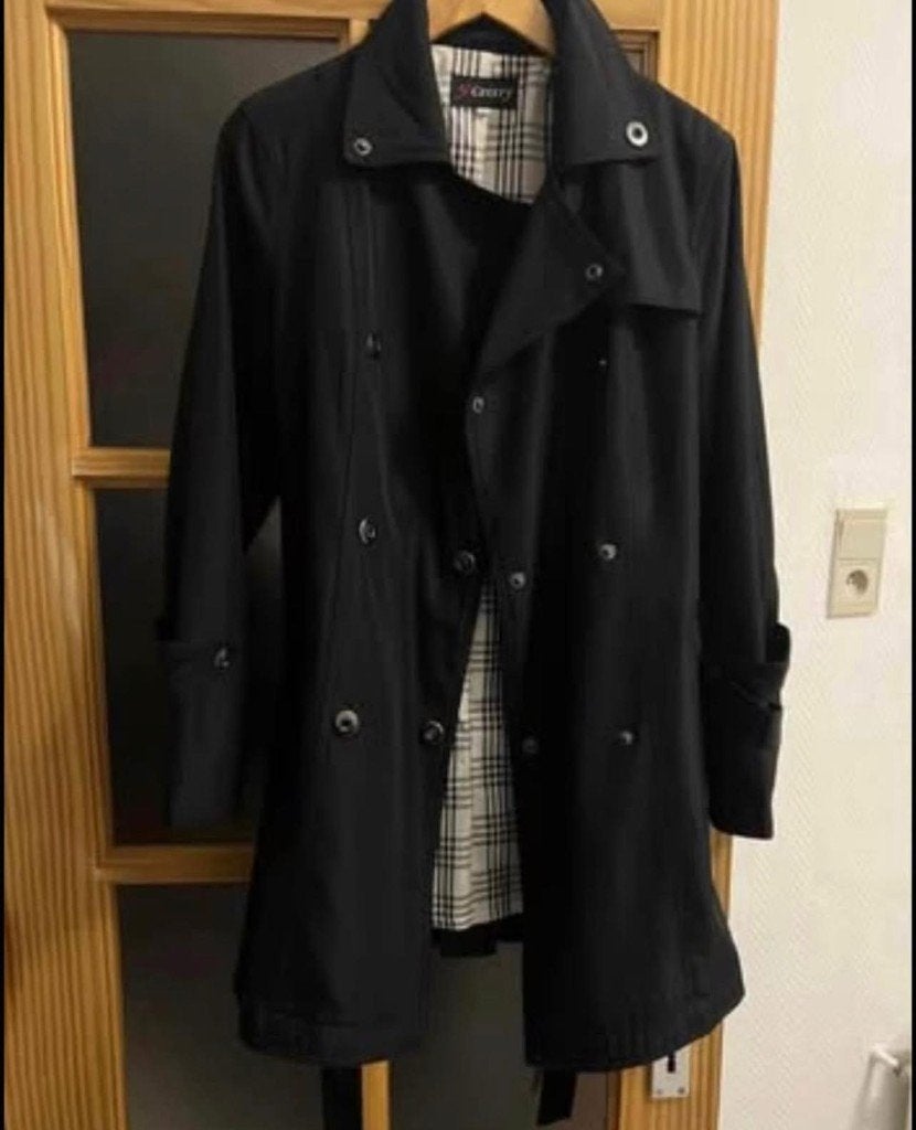 Zwarte jas, Vêtements | Femmes, Vestes | Hiver, Neuf, Taille 38/40 (M), Enlèvement, Geen merk