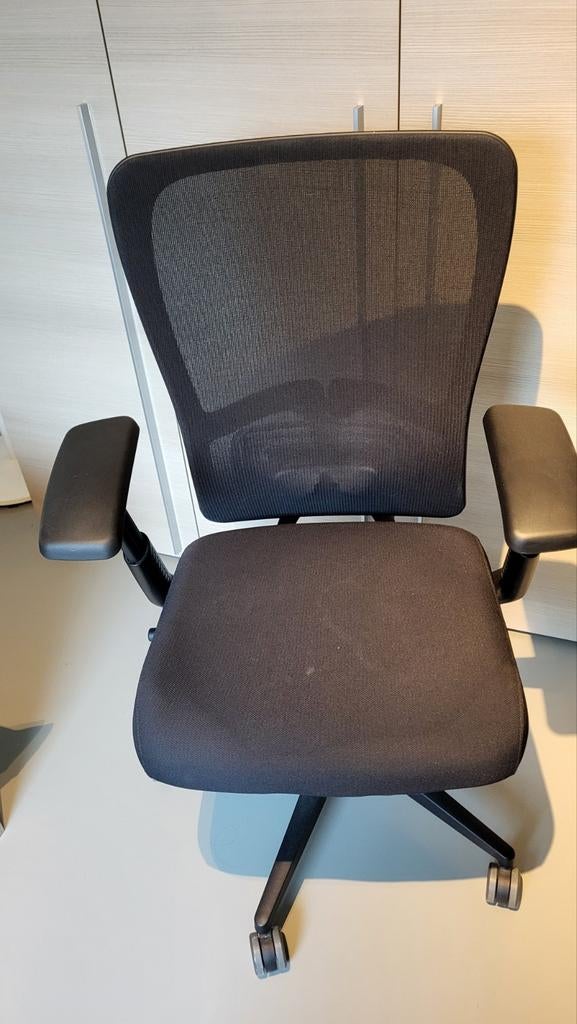 Haworth ergonomische bureaustoel, Ophalen, Zwart, Bureaustoel