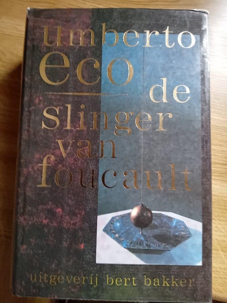 Umberto Eco - De slinger van Foucault, Ophalen, Zo goed als nieuw, Umberto Eco, België